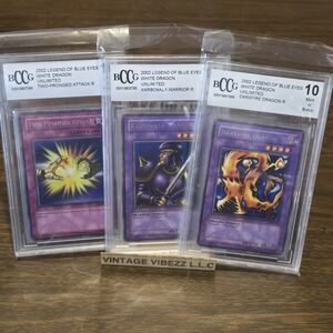 Legend of Blue Eyes White Dragon Trading Cards Set